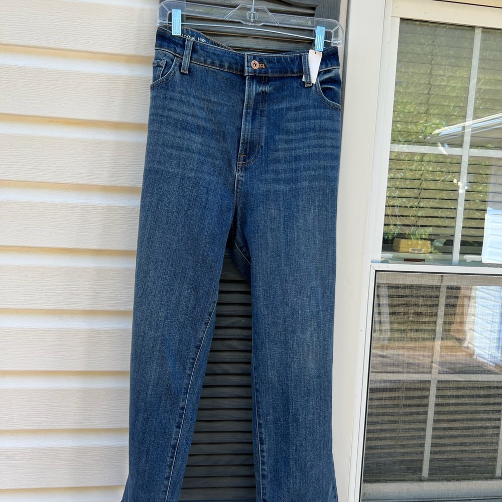 NWT Talbots Cute Blue High Waist Modern Ankle Jeans